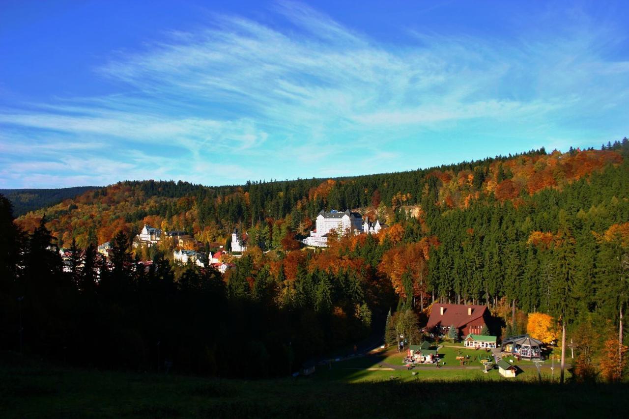 Gourmet Hotel Villa Patriot Mariánské Lázně Dış mekan fotoğraf